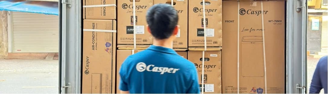 Kho hàng Casper chính hãng